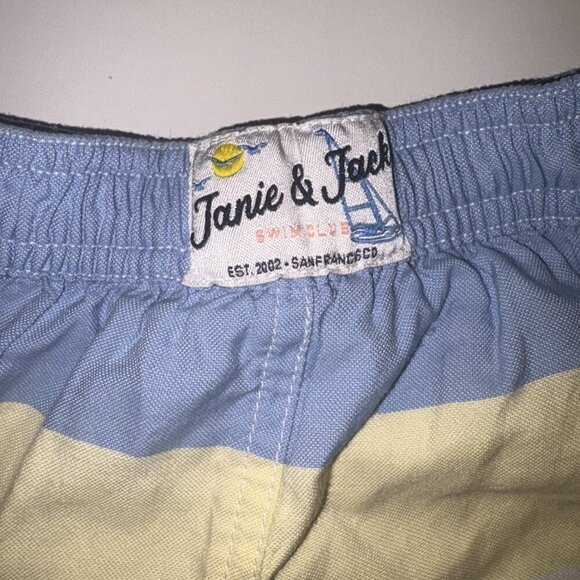 Janie and Jack Baby Boys Swim Trunks Bathing Suit Size 6-12M - Picture 5 of 7
